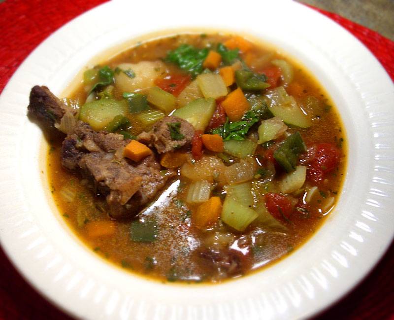 Perfect weather for a hearty lamb stew