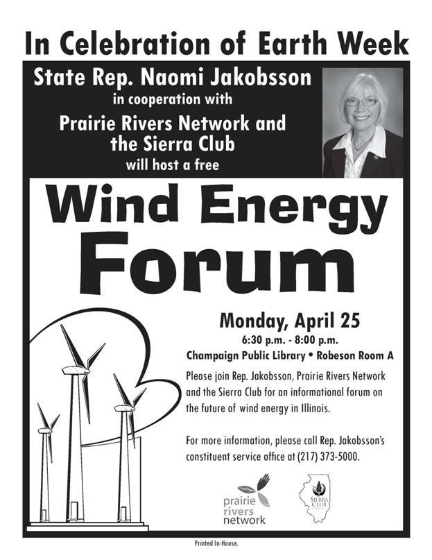 Wind energy forum with Rep. Naomi Jakobsson at CPL
