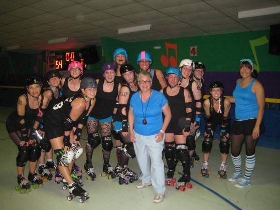 Derby Girls travel to Quincy and bring home a victory
