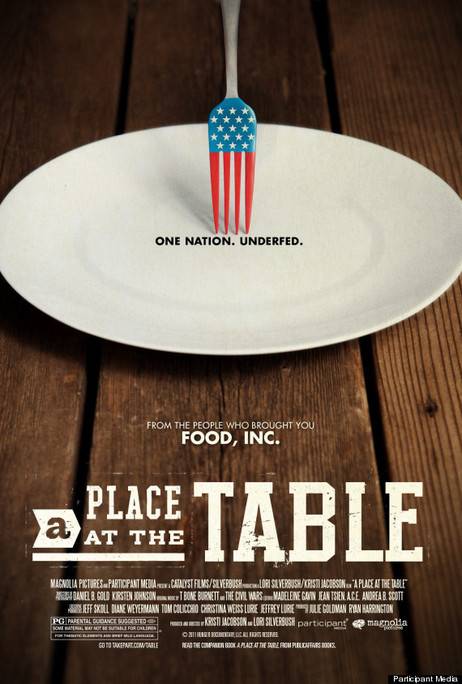 Art Theater screening A Place at the Table and food drive