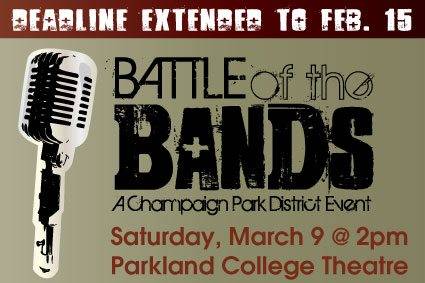 Battle of the Bands happening this Saturday