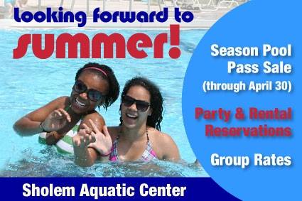 Sholem Aquatic Center season pool pass discount