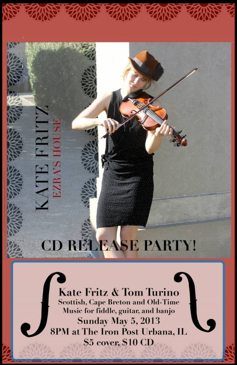Kate Fritz w/ Tom Turino Ezra’s House CD release party