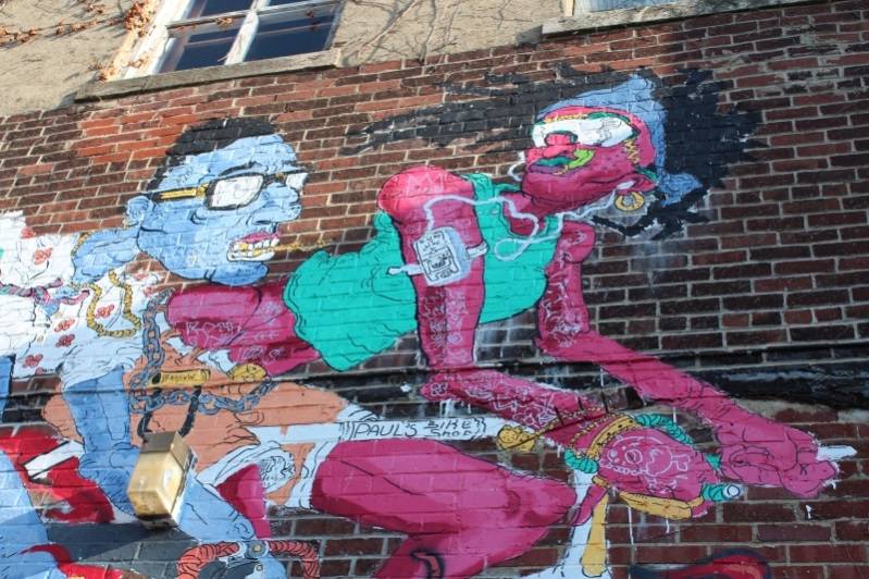 Downtown murals: Homage to local history
