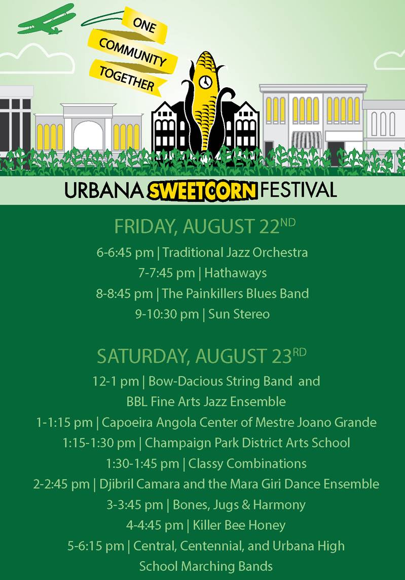 Sweetcorn Festival: One Community Together Stage lineup