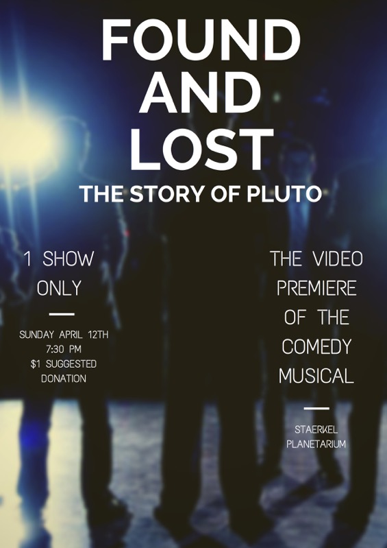 “Found and Lost: The Story of Pluto” to debut at Staerkel Planetarium