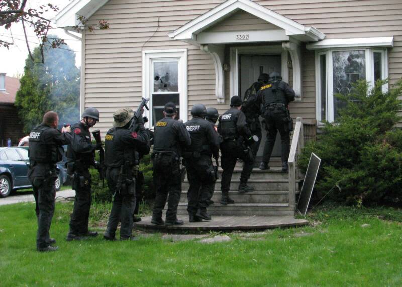 Do police need an MRAP? An analysis of SWAT raids in C-U