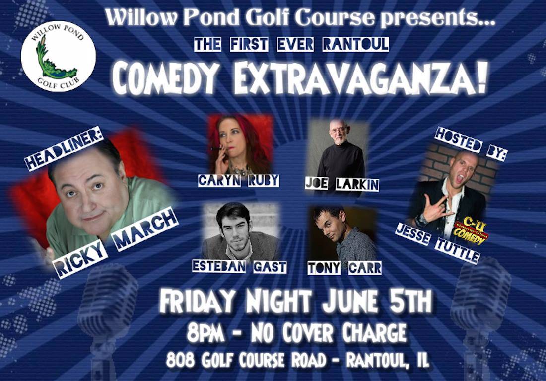 Free comedy show on June 5th
