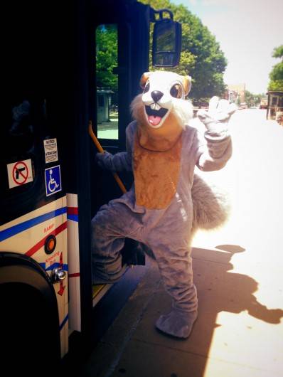 Large terrifying rodent blogging for U of I’s Admissions Office