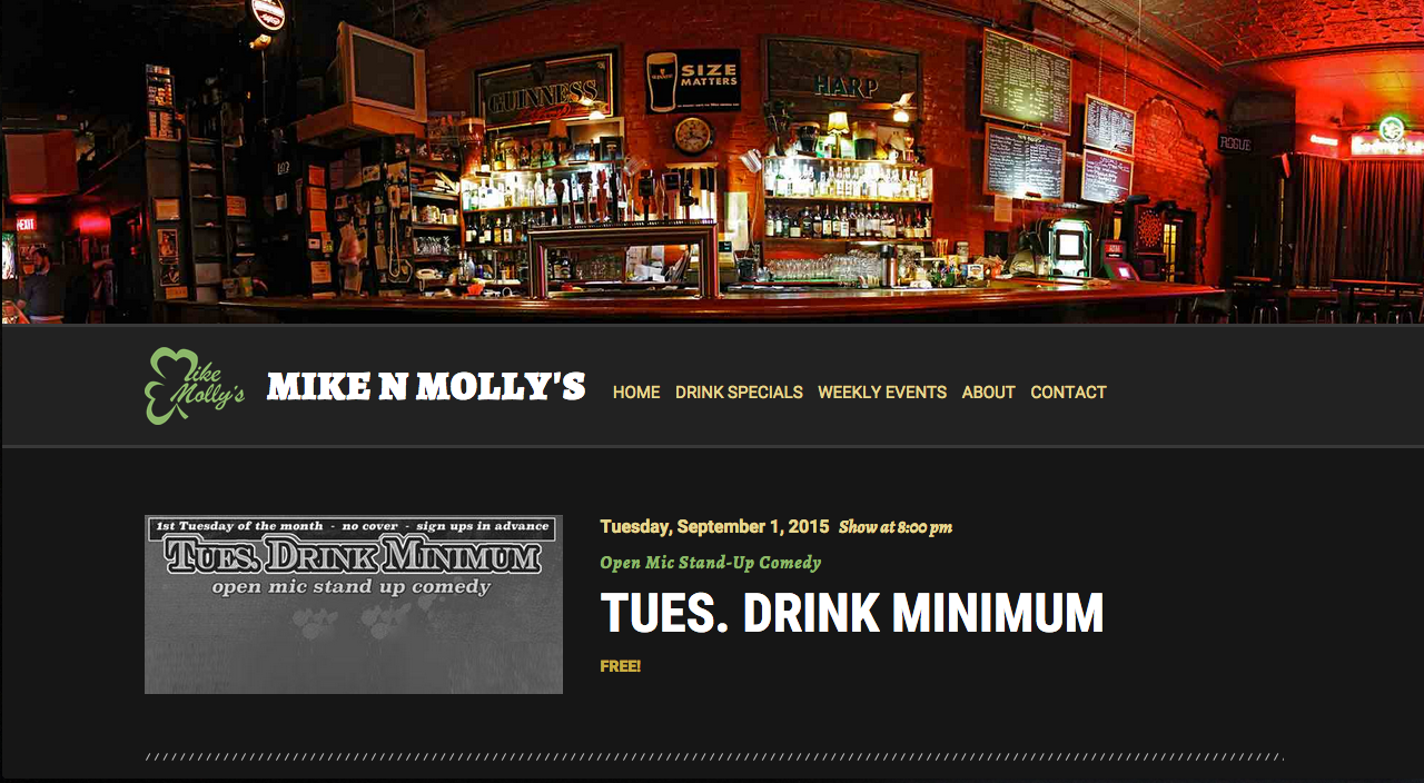 Check out Mike N Molly’s new website
