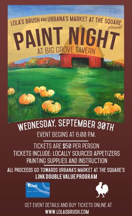 Paint Night fundraiser planned to benefit Market at the Square’s LINK Program