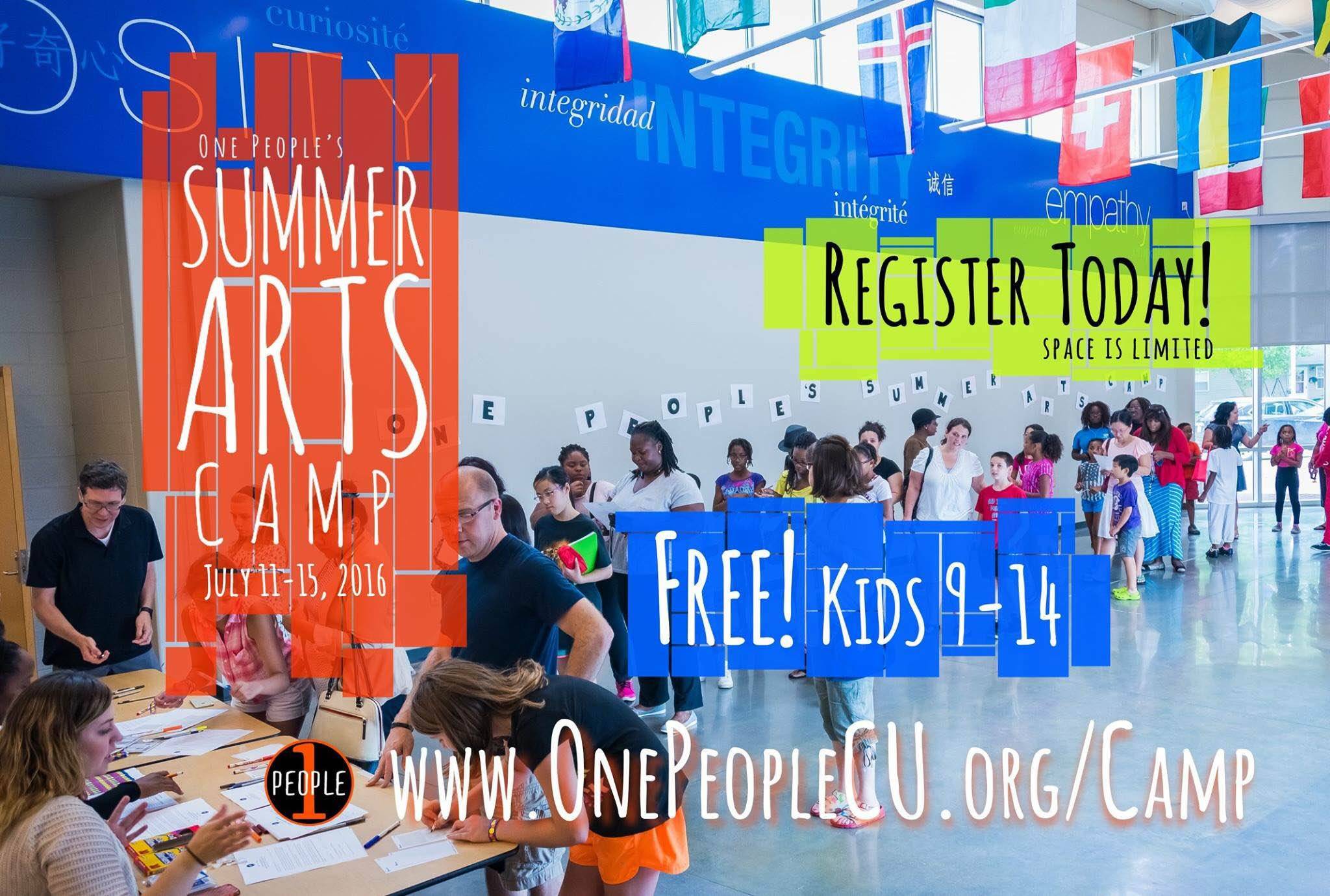 One People’s Summer Arts Camp registration open