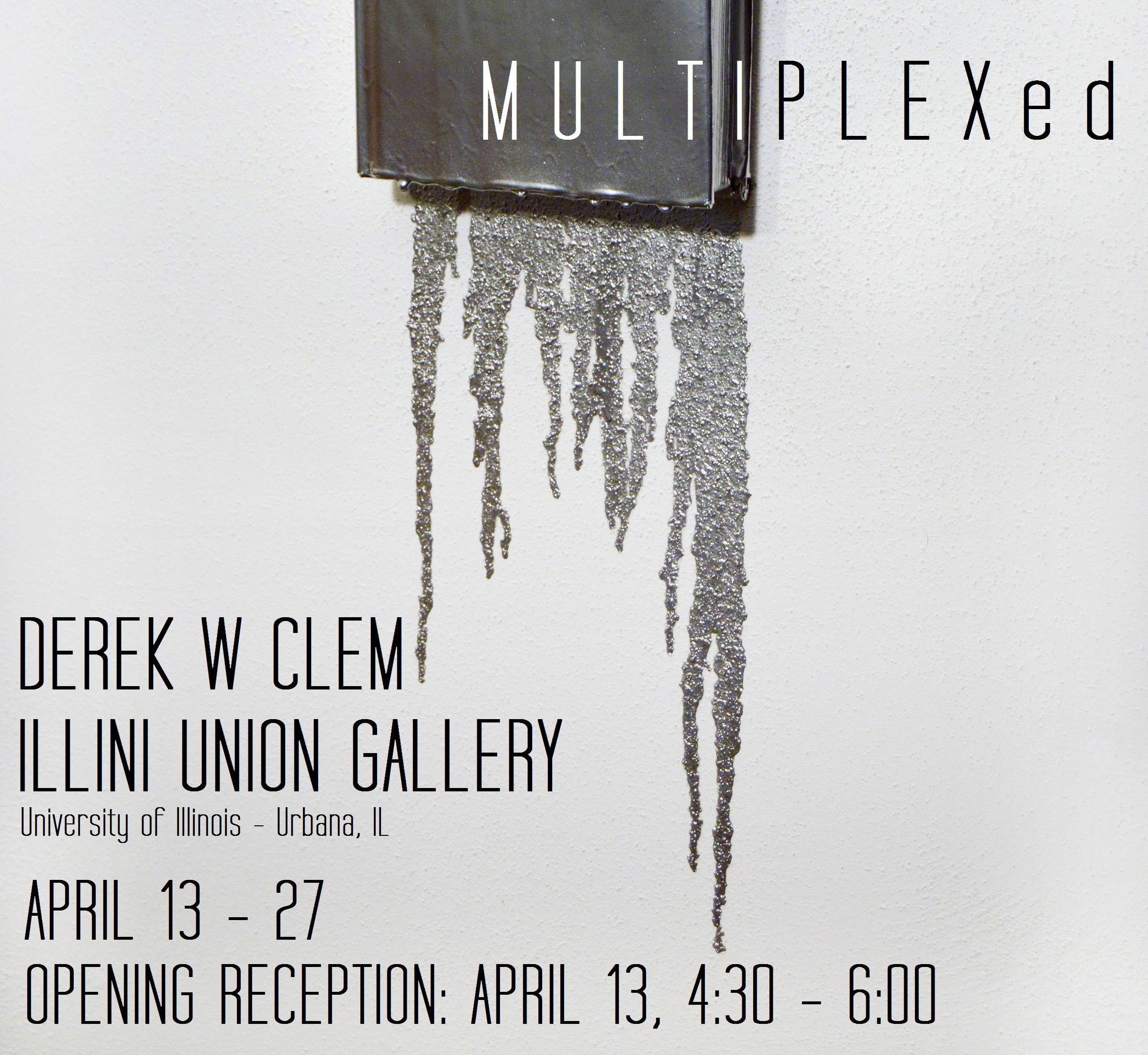 MULTIPLEXed art on display at Illini Union Gallery April 13-27