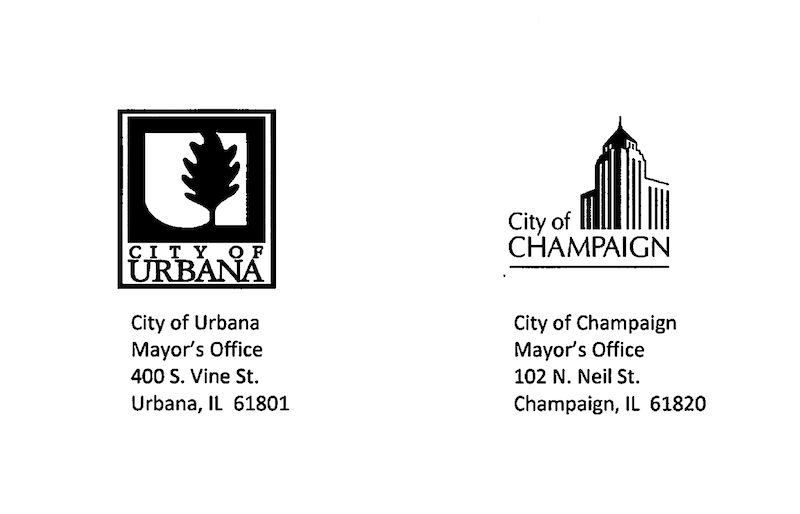 Mayors of Urbana and Champaign pen letter to state legislators regarding budget