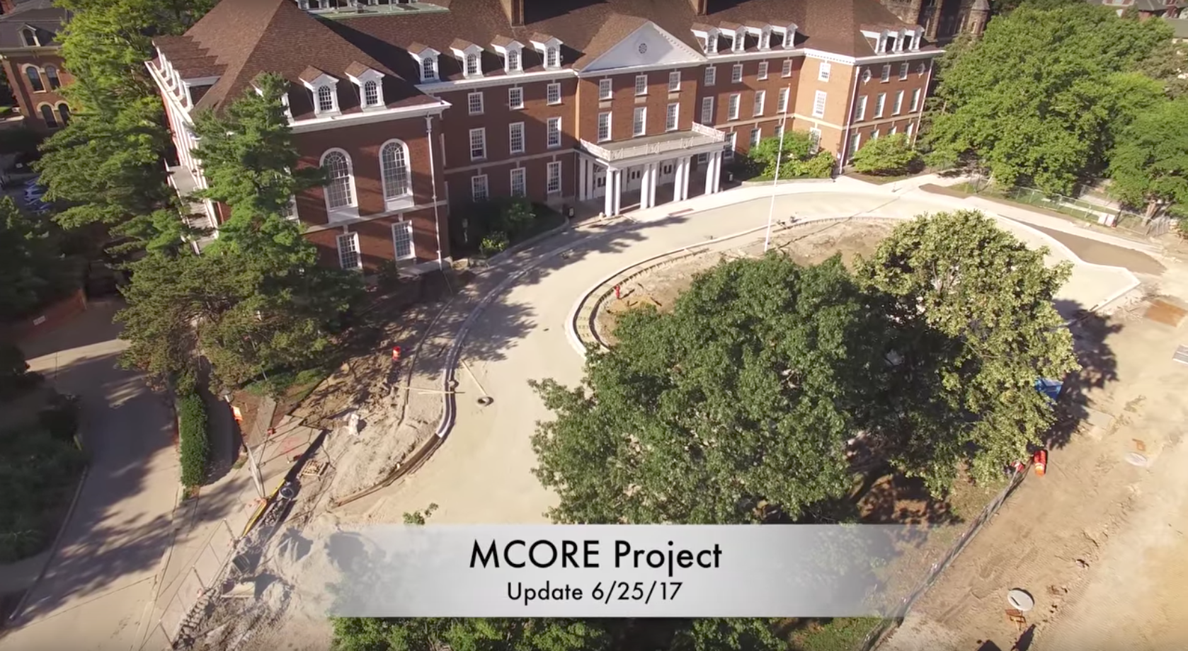 Watch this sweet drone footage that catalogs MCORE’s recent progress