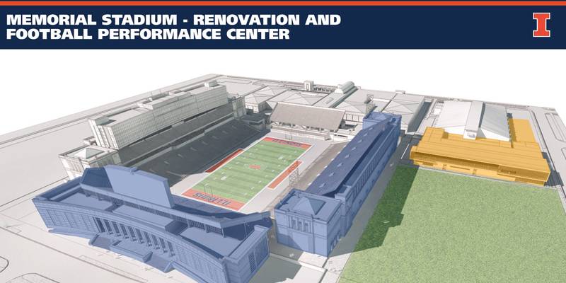 Take a look at the updated plans for the upcoming Memorial Stadium renovation