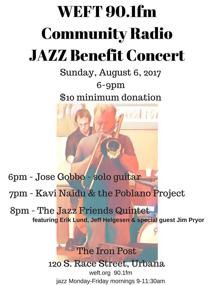 The Iron Post hosts jazz benefit for WEFT
