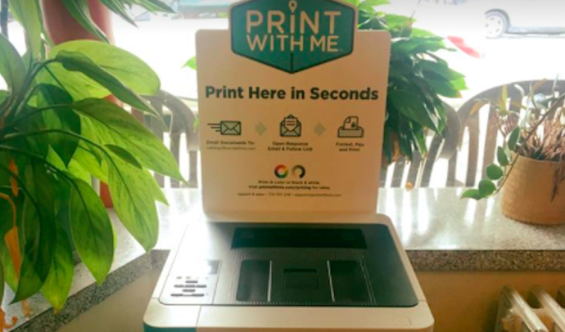 You can now print while working at Cafe Kopi
