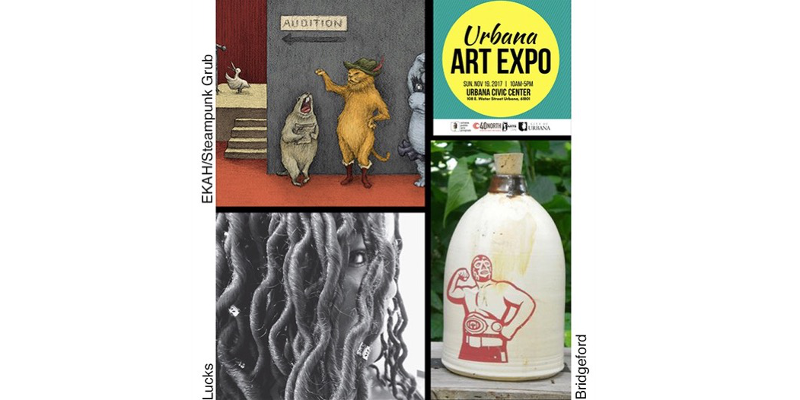 Art is abound at this weekend’s Urbana Art Expo