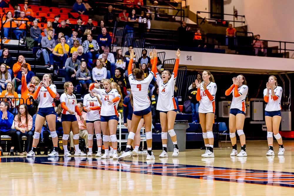 Illini Volleyball heading to the Sweet 16