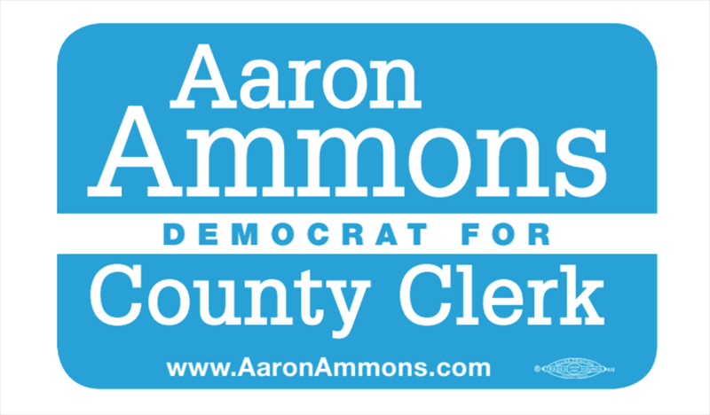 An interview with Aaron Ammons, candidate for county clerk