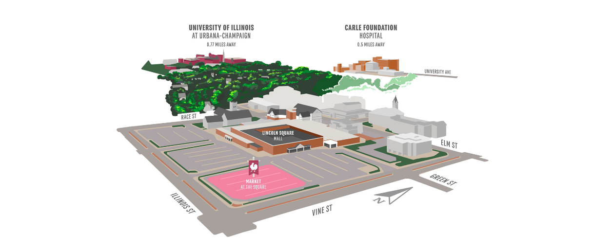 City of Urbana wants your input regarding the Lincoln Square Mall area