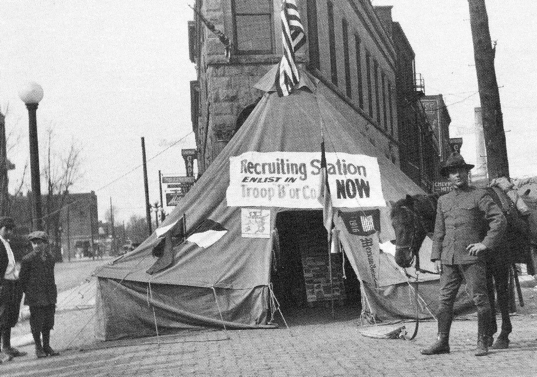 On this Veterans Day, look at this World War I recruiting station in Downtown Champaign