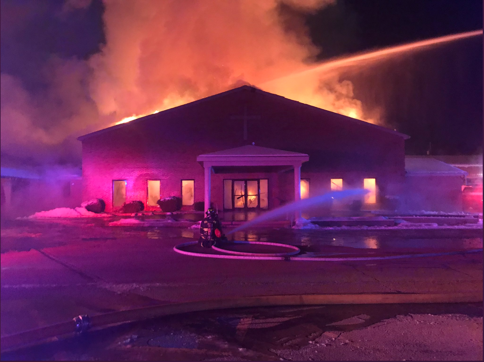 Reflecting on Mount Olive Missionary Baptist Church after Monday’s devastating fire