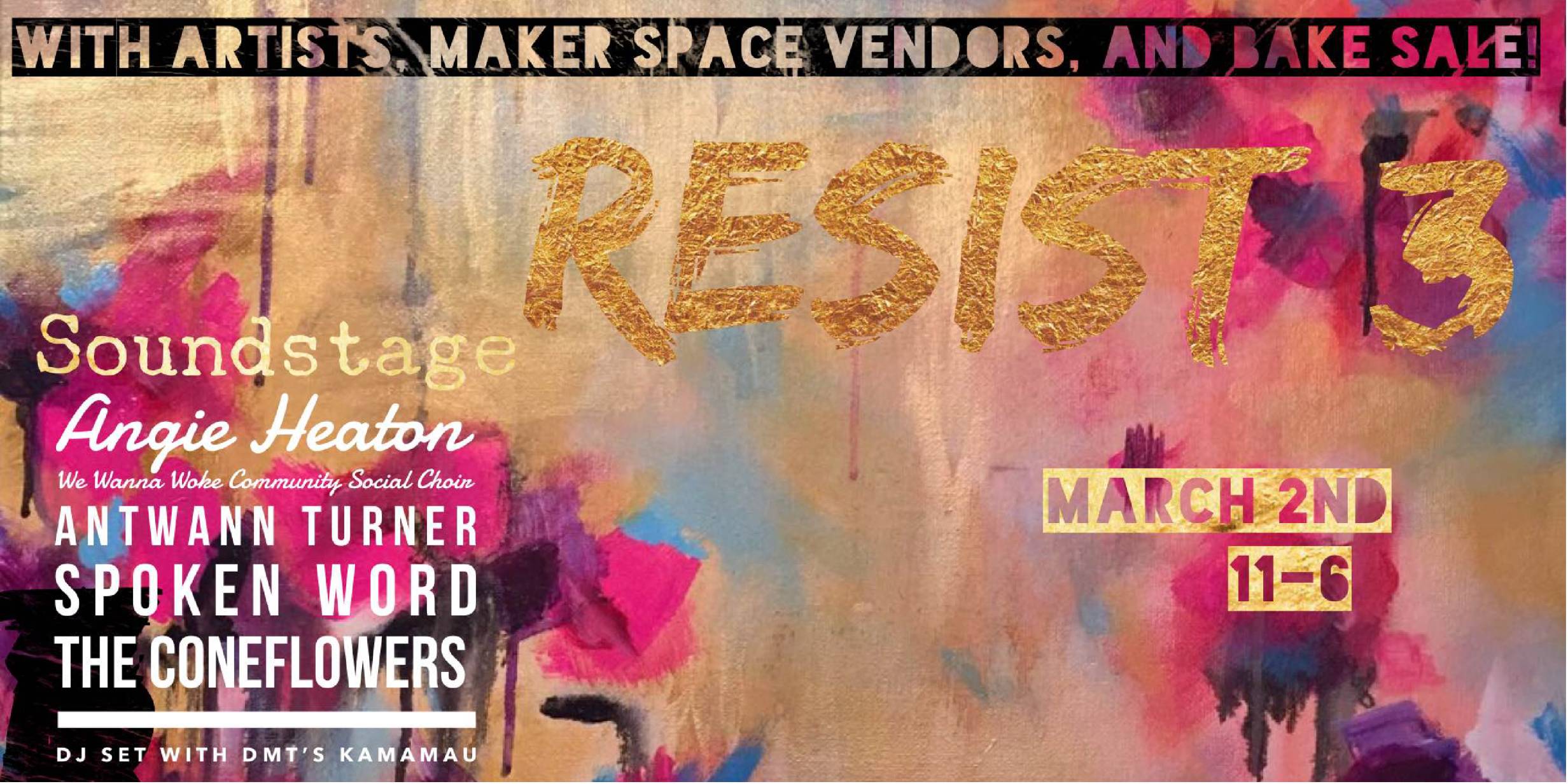 Resist 3 art event unites artists to raise money for local organizations