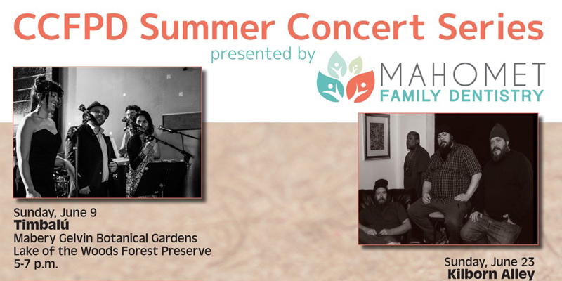 The Champaign County Forest Preserve District announced their Summer Concert Series lineup