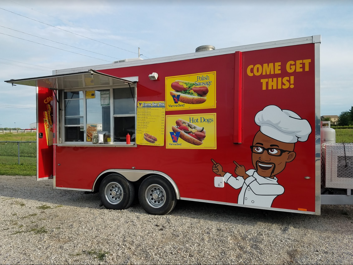 Check out the Come Get This food truck