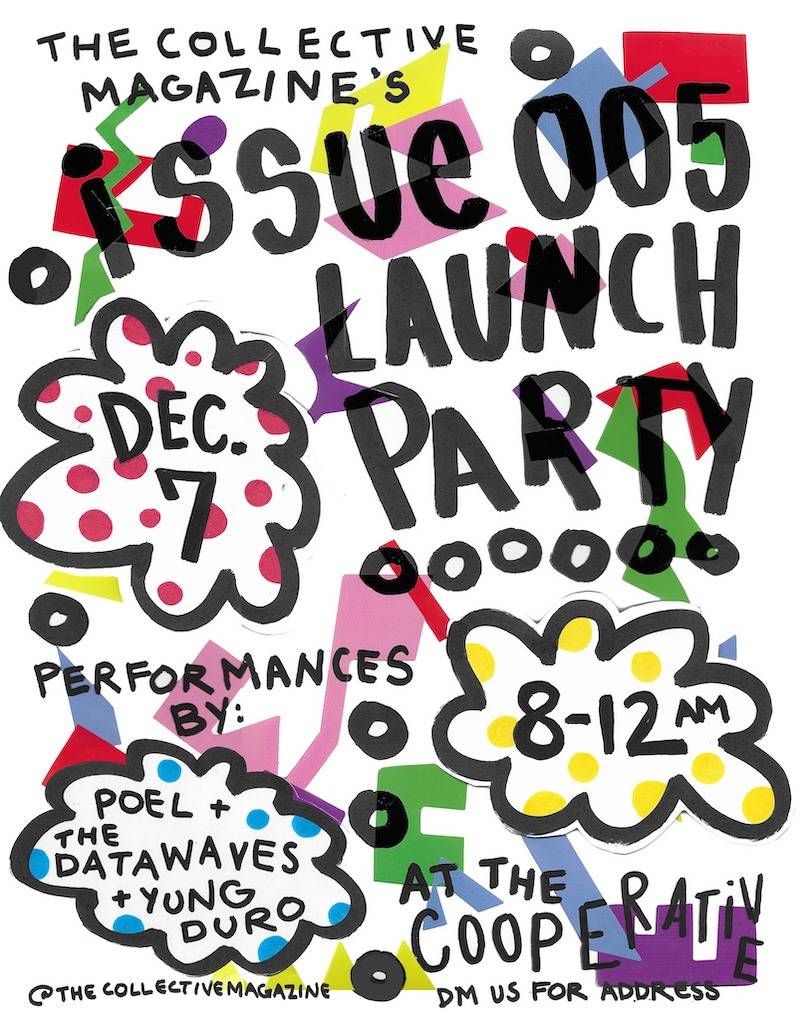 The Collective Magazine is hosting a release party for issue #005
