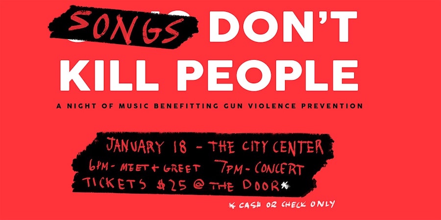 Local gun-reform activists announce event: Songs Don’t Kill People