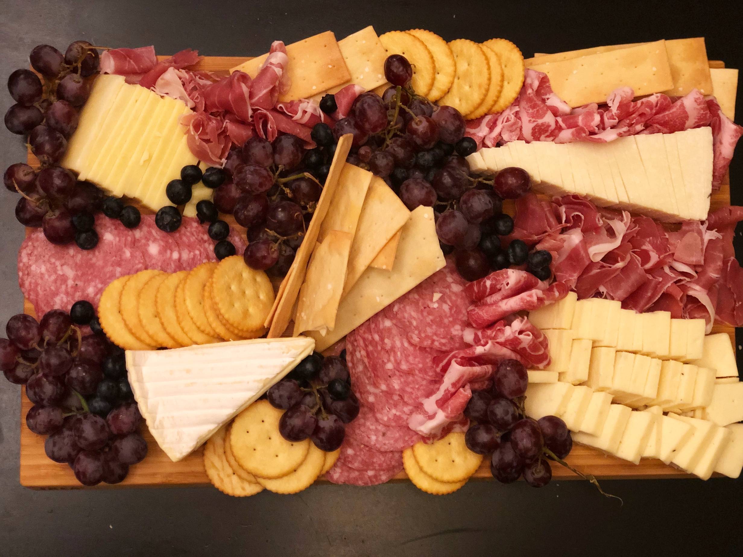 How to make a charcuterie board with cheeses and meats from Harvest Market