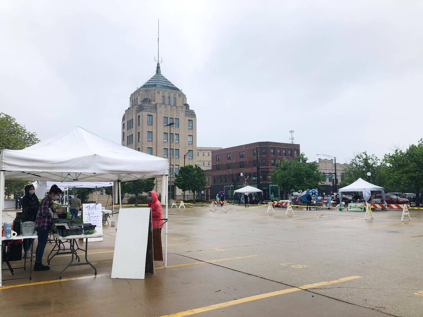 I went to the Champaign Farmers’ Market, and it was great