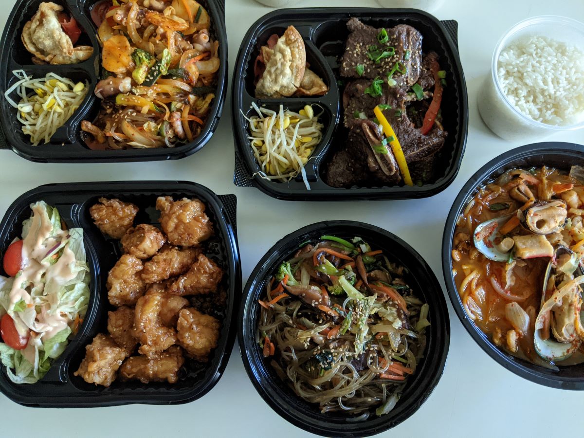 Beautiful, hearty takeout from Spoon House Korean Kitchen hits the spot
