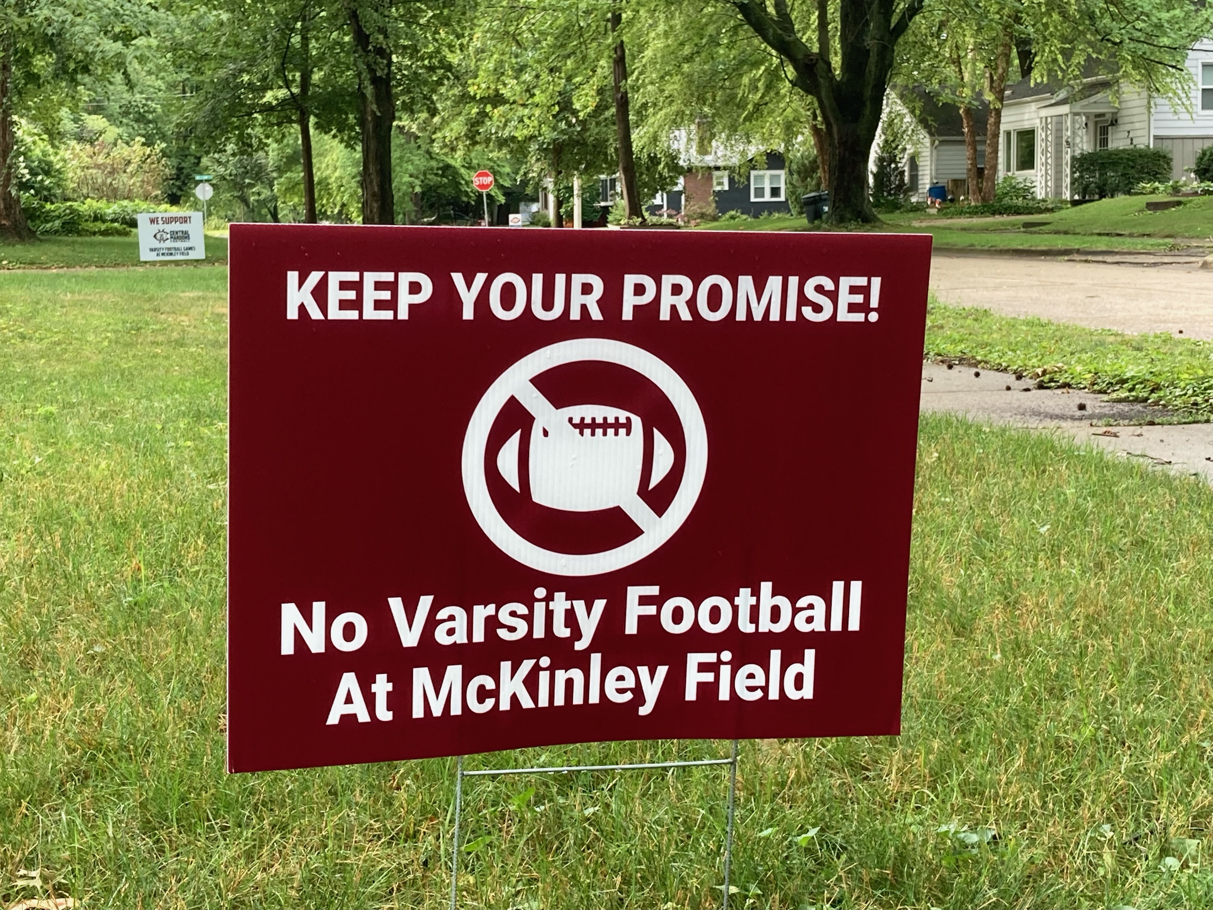 No varsity football at McKinley Field