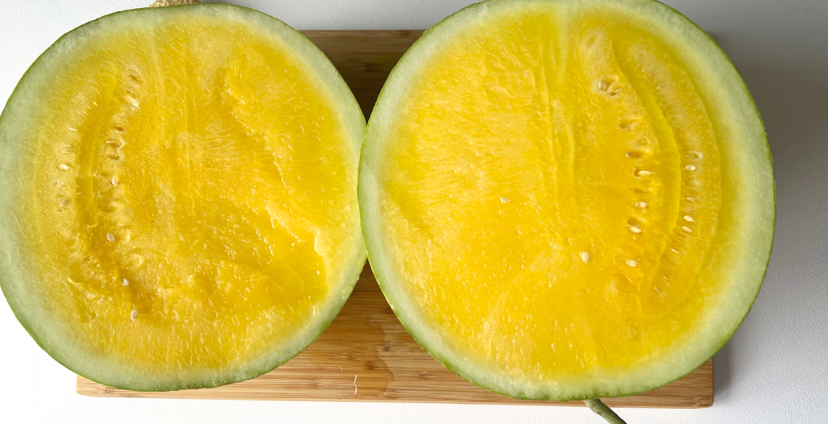 You should try yellow watermelon