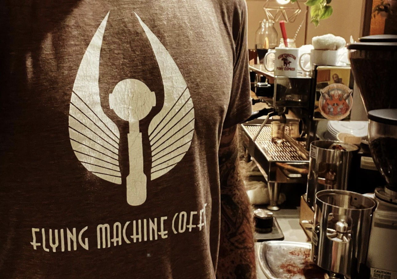 Happy ninth birthday, Flying Machine Coffee