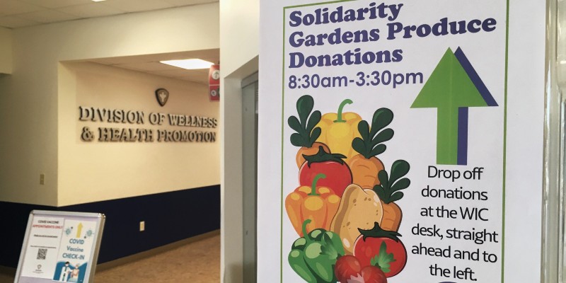 Donate your extra produce to Solidarity Gardens CU