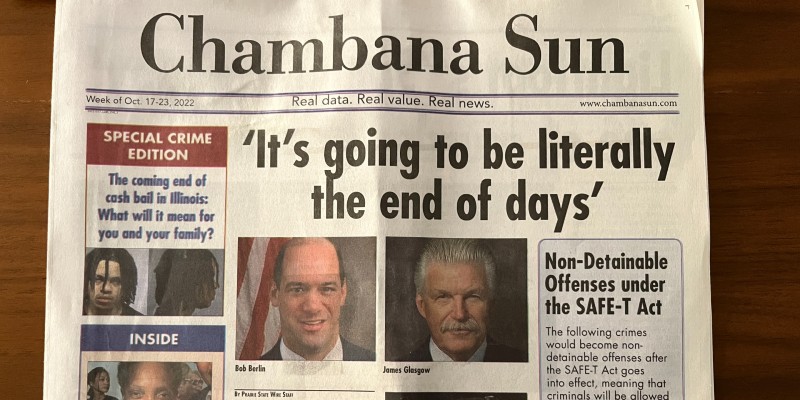 Have you received your copy of the Chambana Sun?
