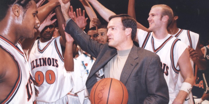 Lon Kruger was inducted into the National Collegiate Basketball Hall of Fame