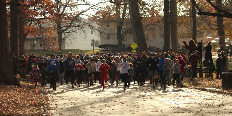 Are you doing the Turkey Trot tomorrow?